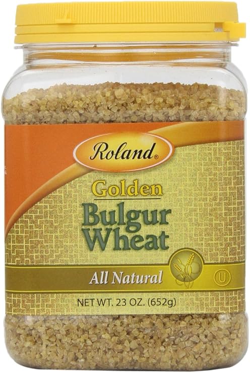 roland foods bulgur wheat, golden, 23 ounce (pack of 4)